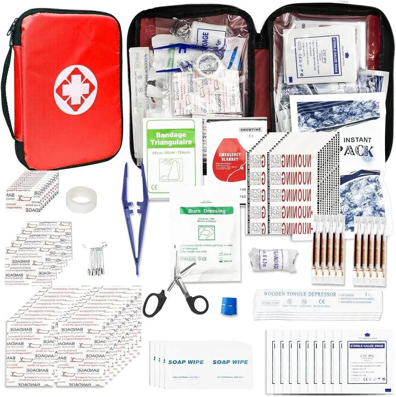 300-piece camping first aid kit